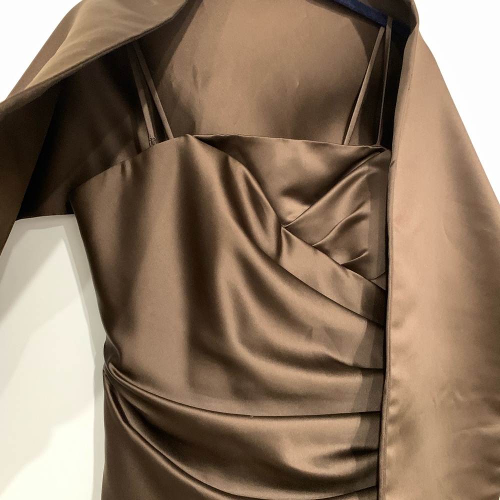 Mori Lee Chocolate Gown - Picture 10 of 10